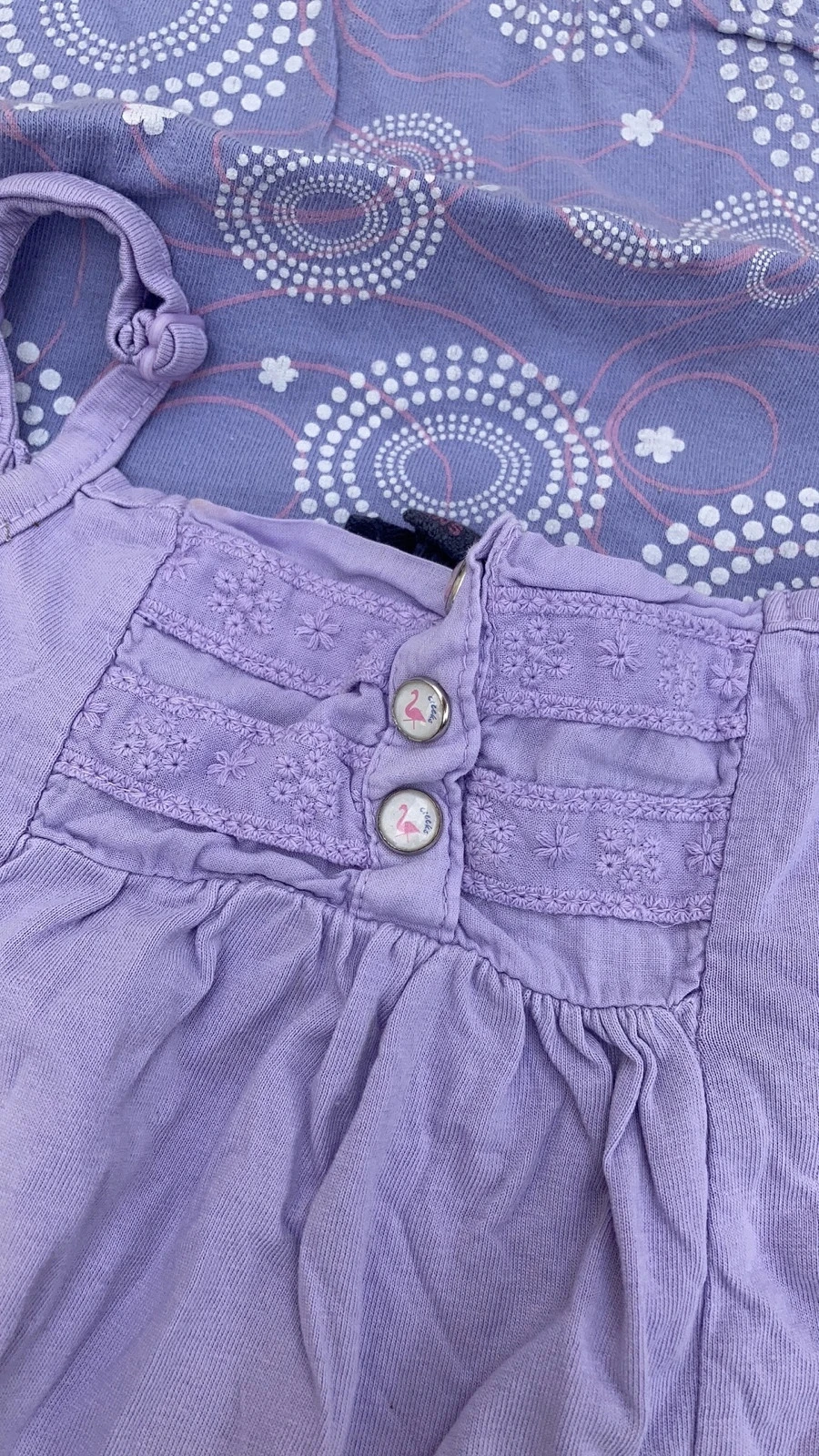 Lot conjunto de ropa camiseta blusa prenda 24 meses 2 años bebé niña – photo 6